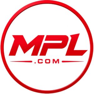 MPL Game APP gaming logo with red circular design